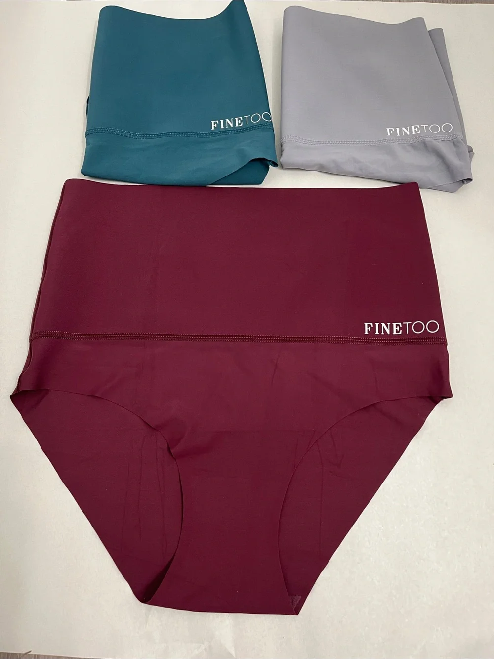 Fine Too Tummy control underwear shapewear seamless high waisted 3 pack medium